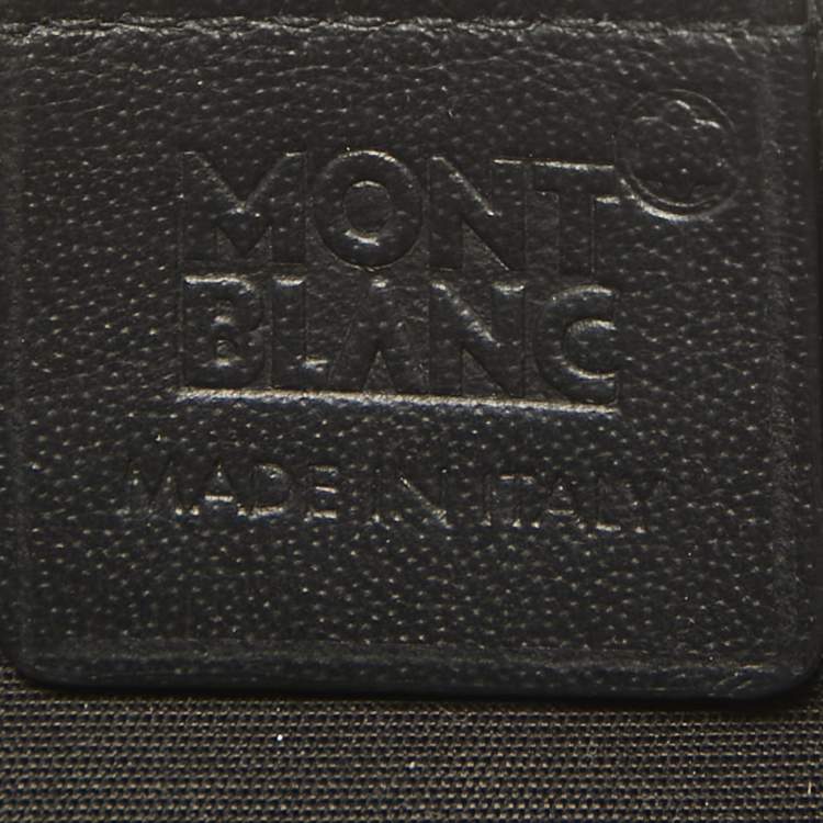 Pre Owned Montblanc Black Leather Extreme 2.0 Card Holder