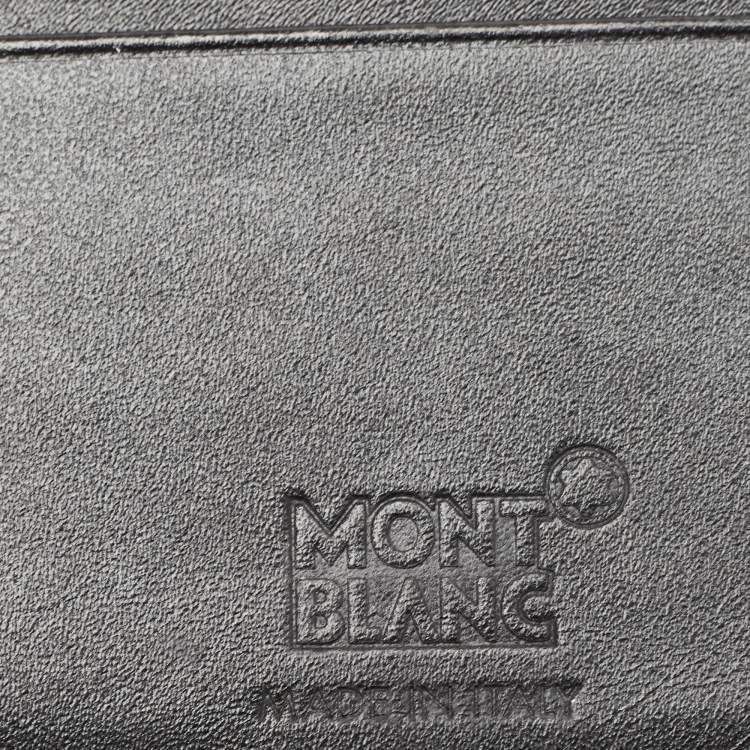 Pre Owned Montblanc Black Meisterstuck Card Holder