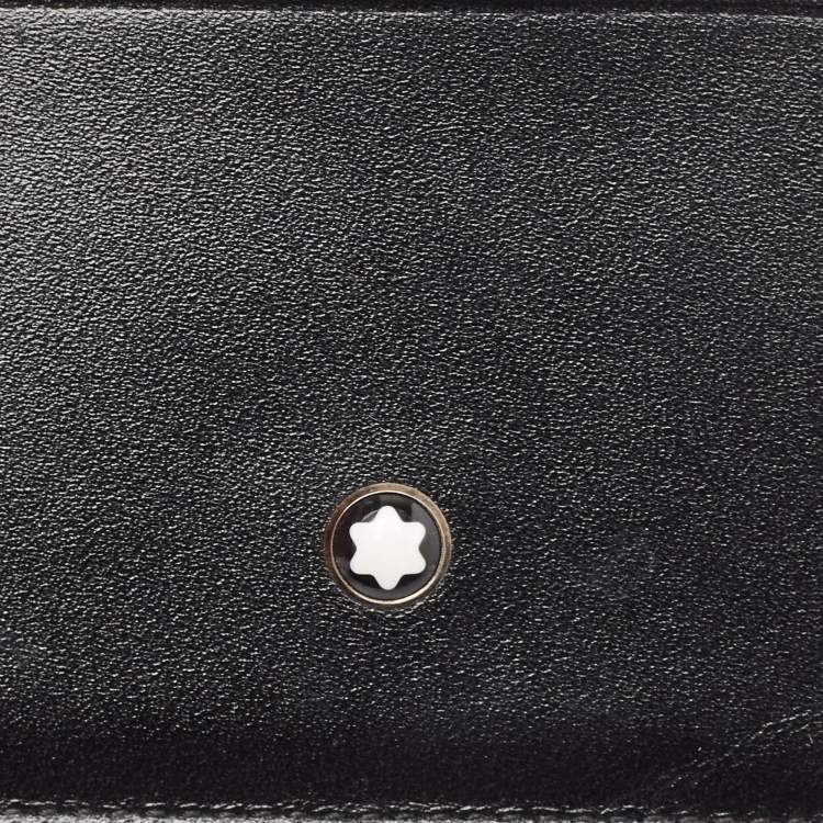 Pre Owned Montblanc Black Meisterstuck Card Holder