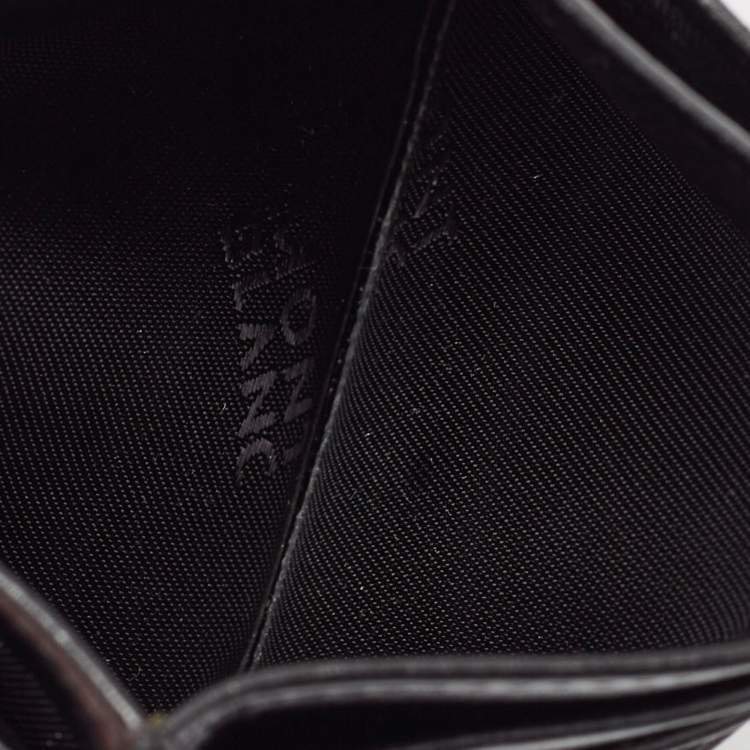 Pre Owned Montblanc Black Meisterstuck Card Holder