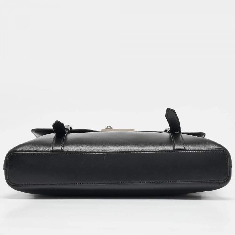 Pre Owned Montblanc Black Leather Meisterstück Neo Briefcase Bag