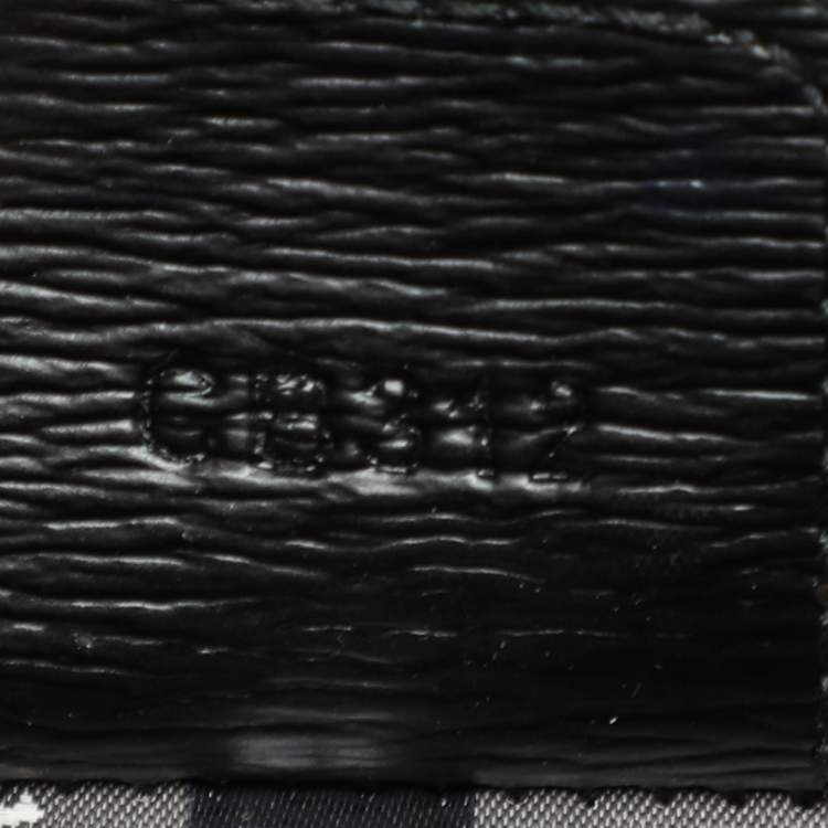 Pre Owned Montblanc Black Leather Westside Briefcase