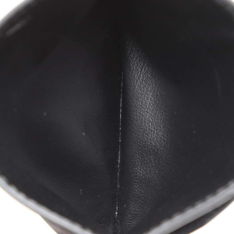 Pre Owned Montblanc Black Leather Meisterstuck Card Holder