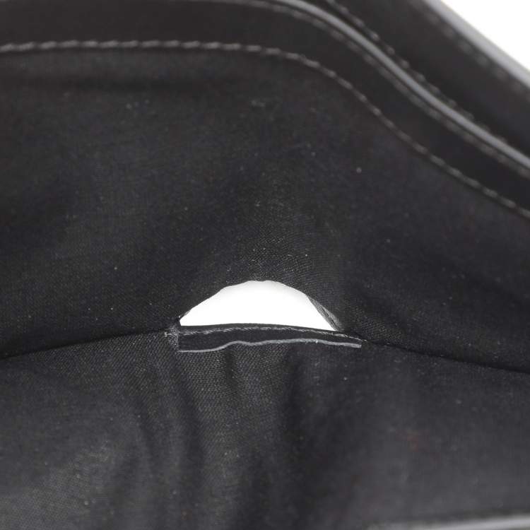 Pre Owned Montblanc Black Leather Meisterstuck Bifold Wallet