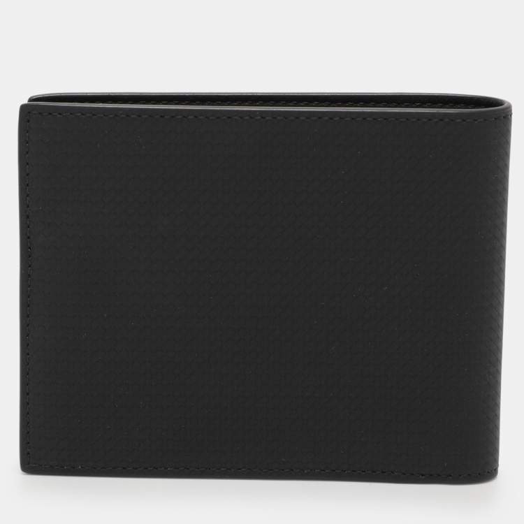 Pre Owned Montblanc Black Leather Meisterstuck Bifold Wallet
