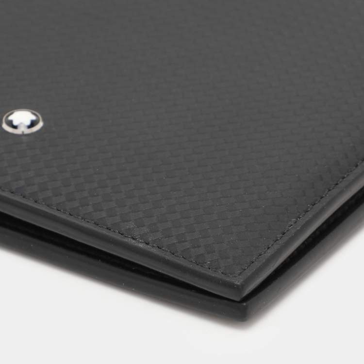 Pre Owned Montblanc Black Leather Meisterstuck Bifold Wallet
