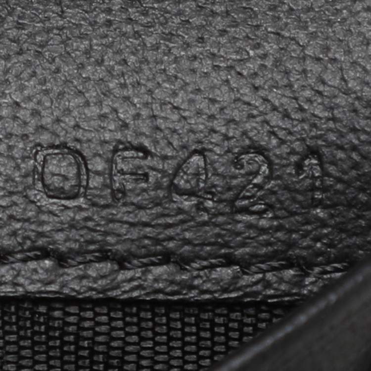 Pre Owned Montblanc Black Leather Meisterstuck Bifold Wallet