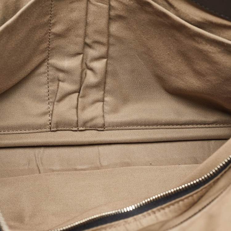 Pre Owned Montblanc Black Leather Sartorial Document Briefcase
