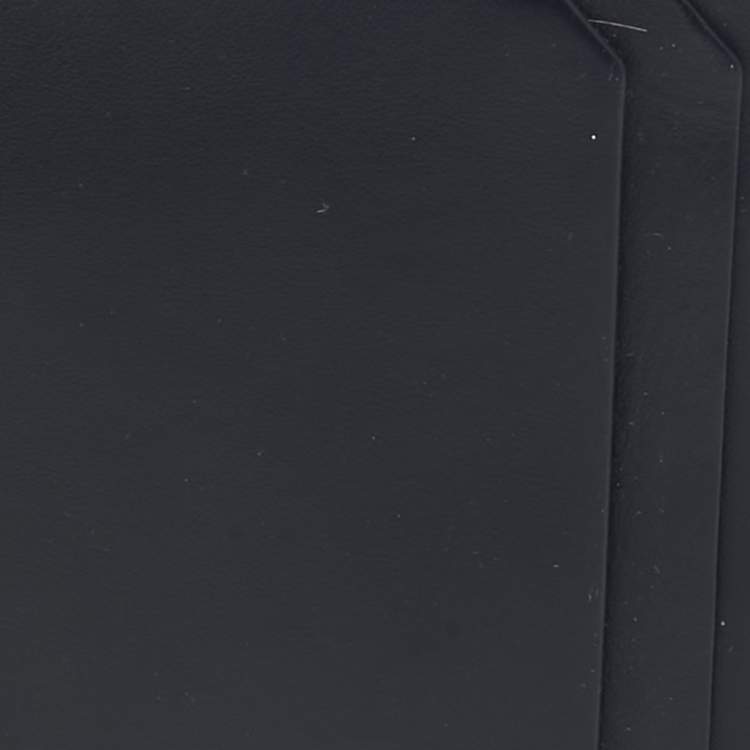 Pre Owned Montblanc Black Leather Urban Spirit Bifold Wallet