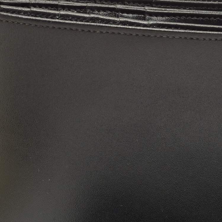 Pre Owned Montblanc Black Leather Meisterstuck 12CC Bifold Wallet