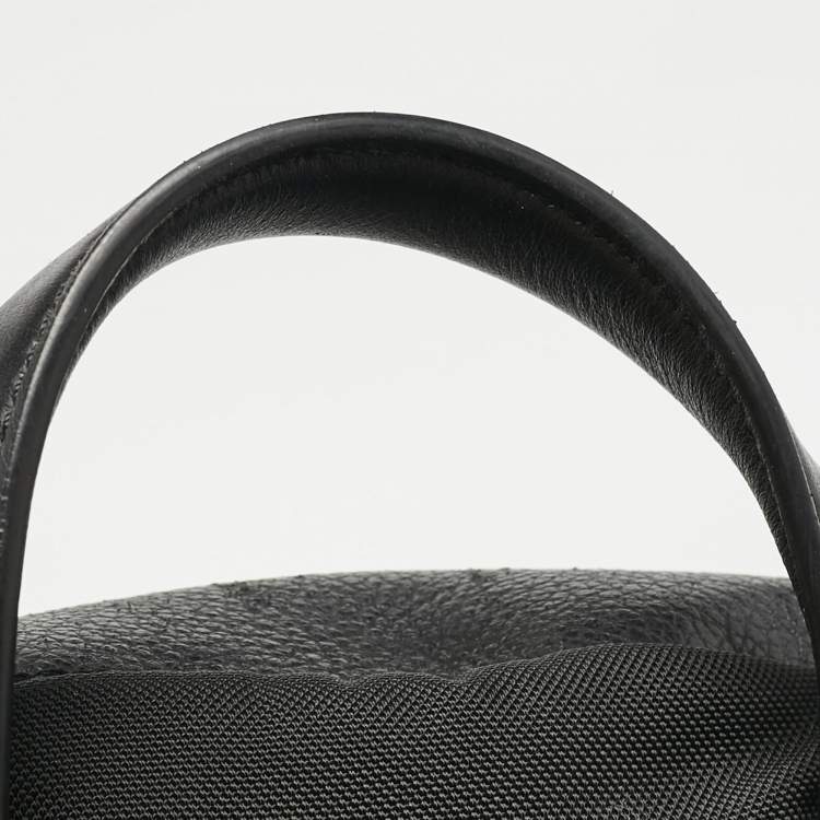 Pre Owned Montblanc Black Leather Meisterstuck Backpack