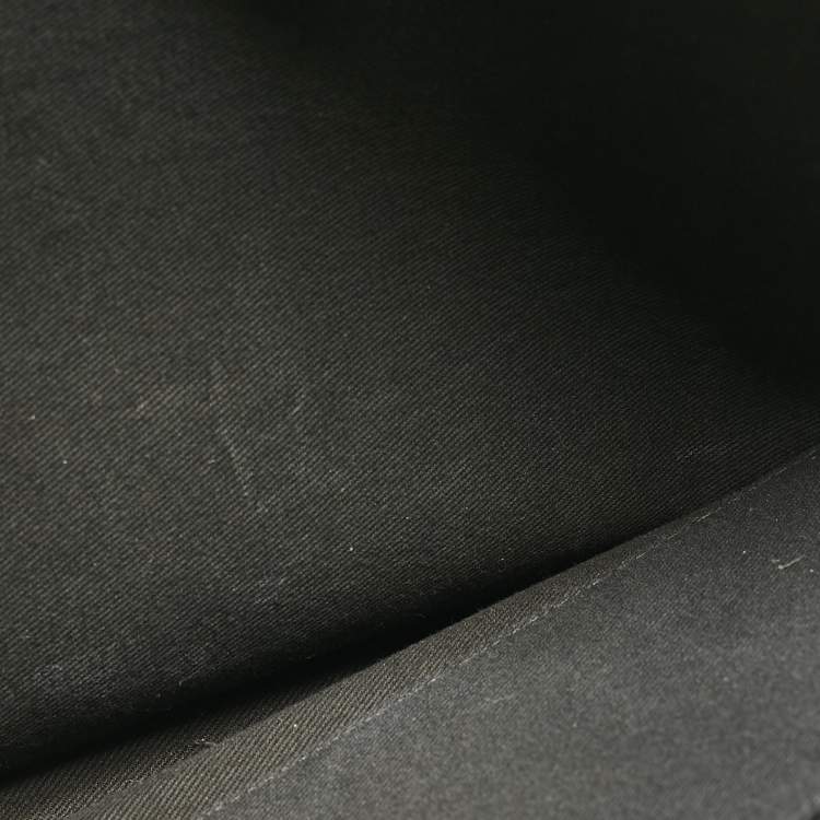 Pre Owned Montblanc Black Leather Sactorial Briefcase Bag