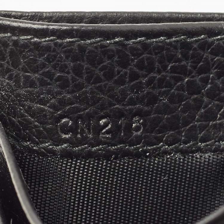 Pre Owned Montblanc Black Leather Meisterstuck Card Holder