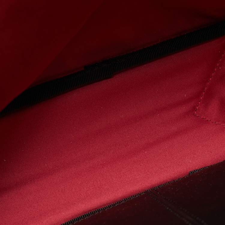 Pre Owned Montblanc Black Leather Laptop Briefcase Bag