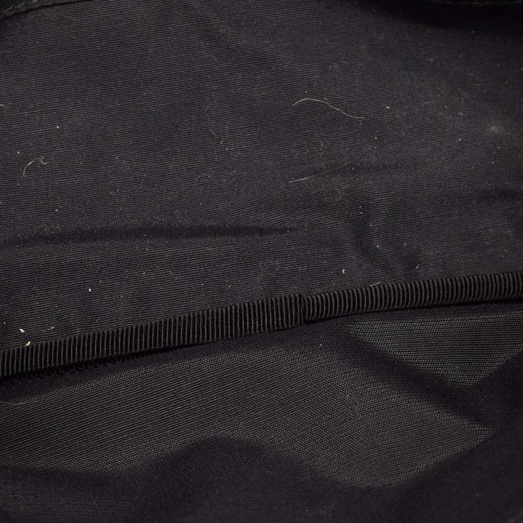 Pre Owned Montblanc Black Leather Extreme 2.0 Belt Bag