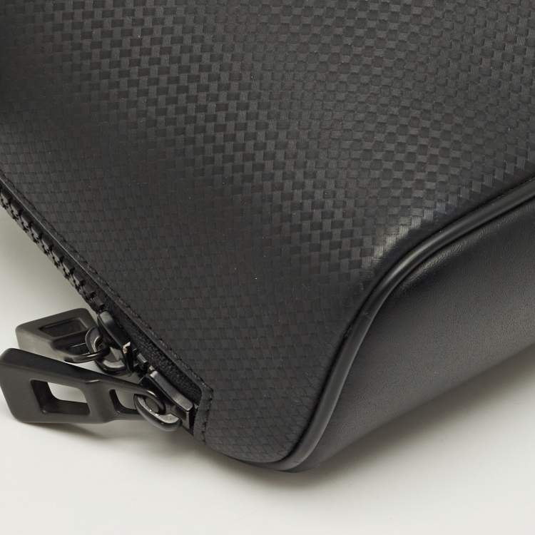 Pre Owned Montblanc Black Leather Extreme 2.0 Belt Bag