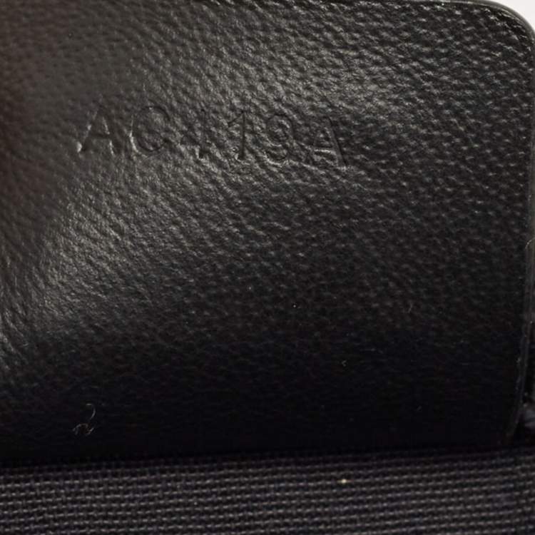 Pre Owned Montblanc Black Leather Extreme 2.0 Belt Bag