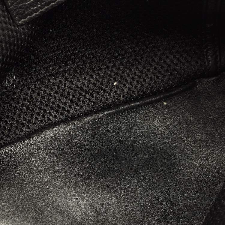 Pre Owned Montblanc Black Leather Meisterstuck Toiletry Pouch