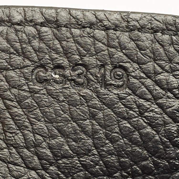 Pre Owned Montblanc Black Leather Meisterstuck Toiletry Pouch