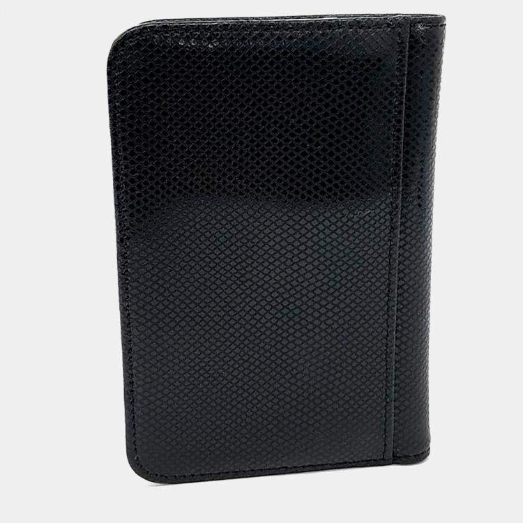 Pre Owned Montblanc Black Leather card wallet