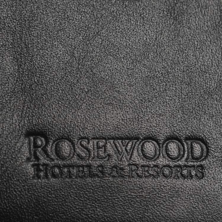 مملوكة مسبقًا Montblanc Meisterstück Black/Grey Canvas and Leather Card Holder