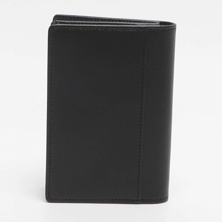 Pre Owned Montblanc Meisterstuck Black Leather Card Case