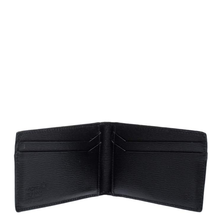 Pre Owned Montblanc Black Leather Card Holder 8CC