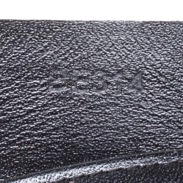 مملوكة مسبقًا Montblanc Black Leather Meisterstuck Card Holder 6CC