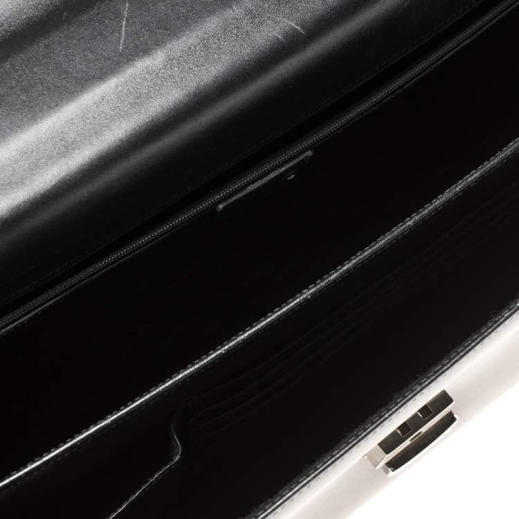 Pre Owned Montblanc Black Leather Meisterstuck Double Gusset Briefcase