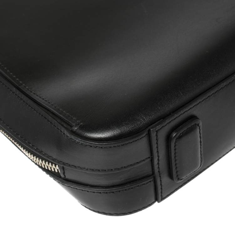 Pre Owned Montblanc Black Leather Meisterstuck Document Case