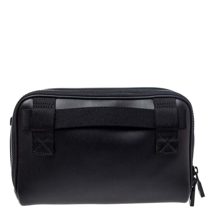 Pre Owned Montblanc Black Leather Extreme 2.0 Clutch