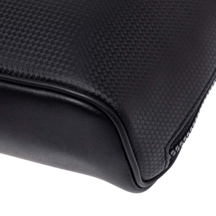 Pre Owned Montblanc Black Leather Extreme 2.0 Clutch