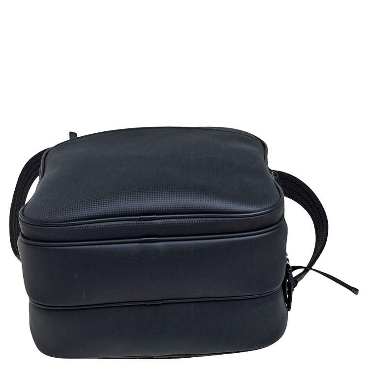 Pre Owned Montblanc Black Leather Large Extreme Backpack