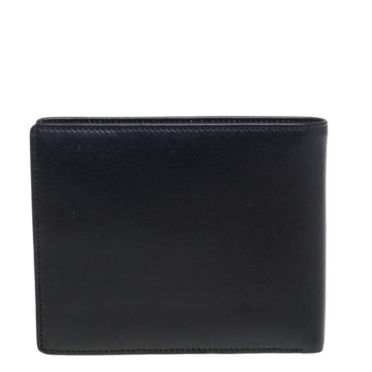 Pre Owned Montblanc Black Leather Meisterstück Bifold Wallet 