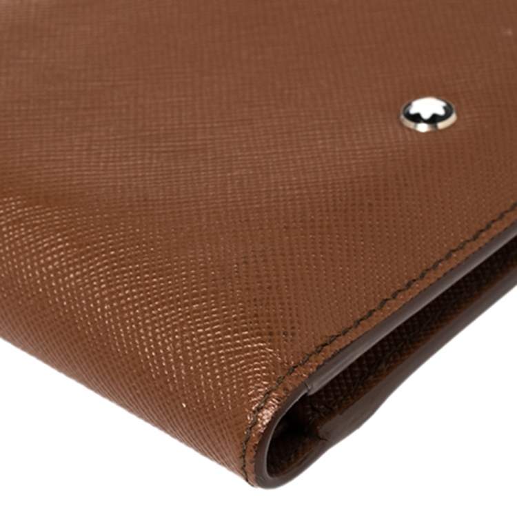 مملوكة مسبقًا Montblanc Brown Leather Meisterstuck Bifold Wallet