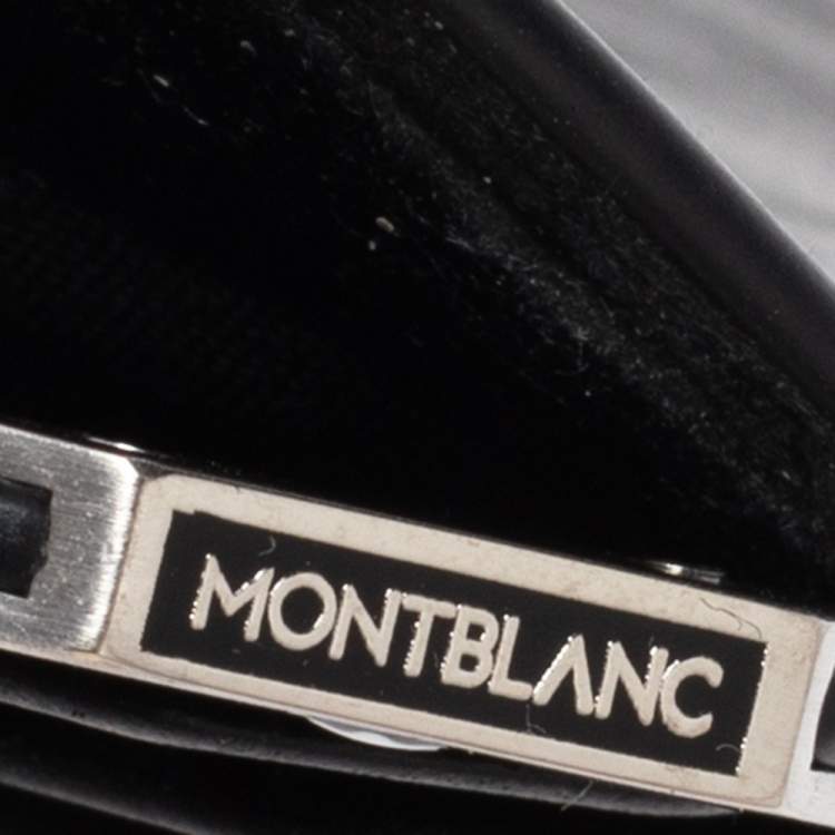 مملوكة مسبقًا Montblanc Black Leather Urban 6CC Card Holder 