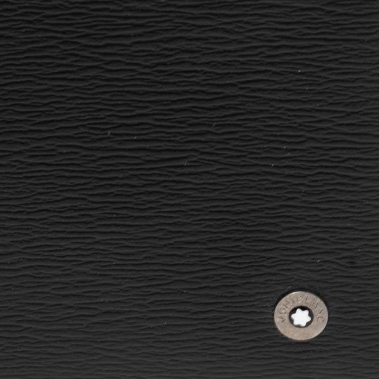 مملوكة مسبقًا Montblanc Black Leather Card Holder