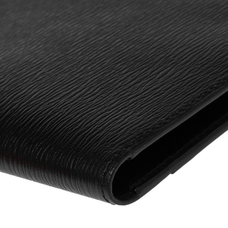 مملوكة مسبقًا Montblanc Black Leather Card Holder