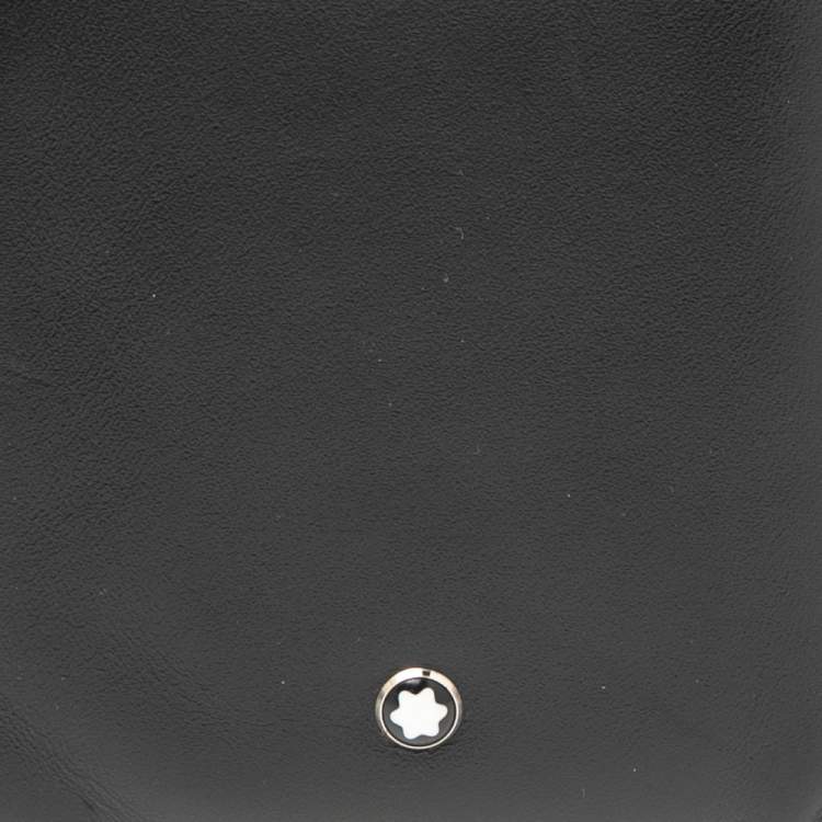 Pre Owned Montblanc Black Leather Card Holder