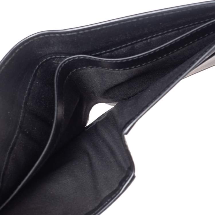 Pre Owned Montblanc Black Leather Urban Bifold Wallet