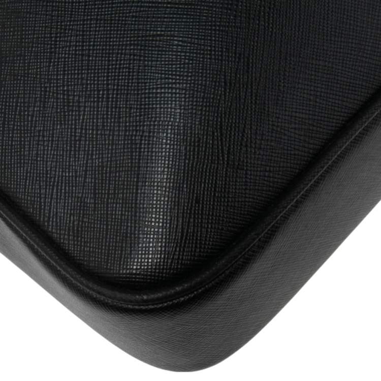 Pre Owned Montblanc Black Leather Meisterstuck Briefcase