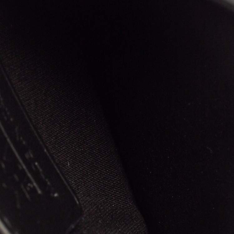 مملوكة مسبقًا Montblanc Blue/Black Leather Card Holder 