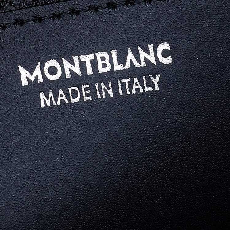 Pre Owned Montblanc Black Leather Meisterstuck Briefcase