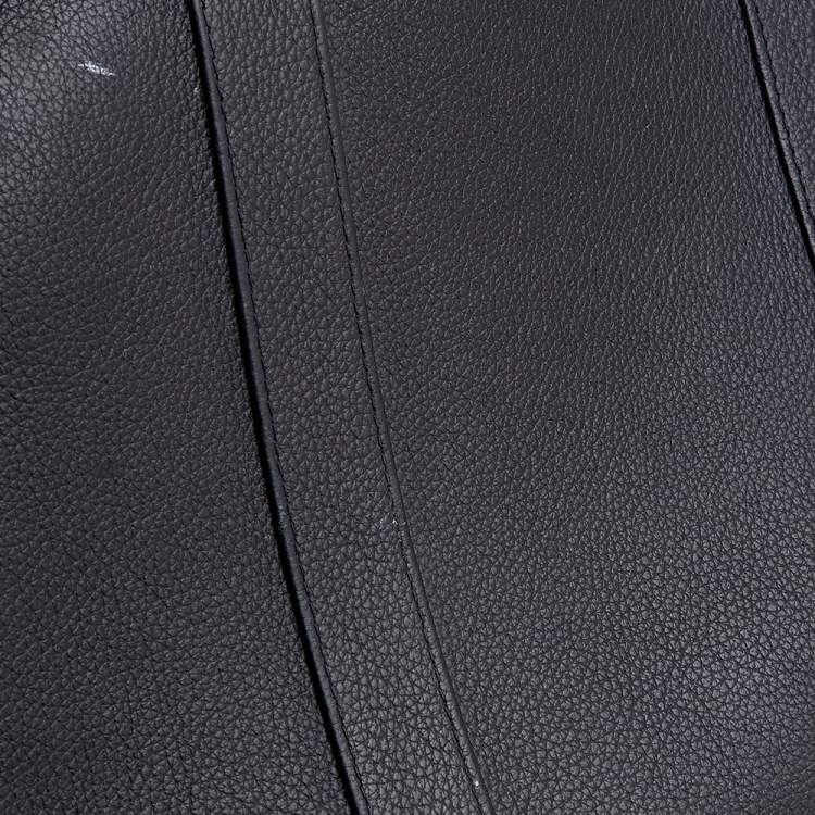 Pre Owned Montblanc Black Soft Grained Leather Meisterstück Document Briefcase