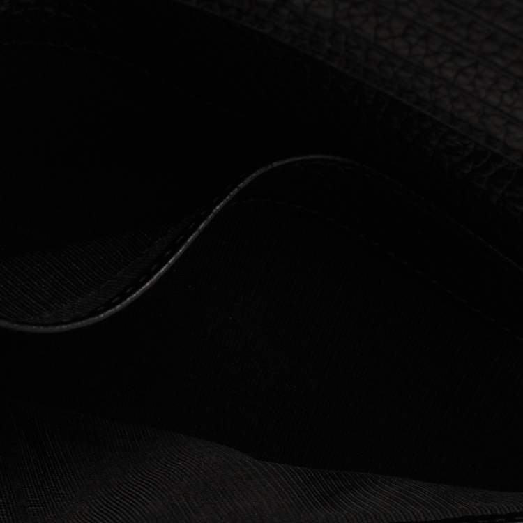 مملوكة مسبقًا Montblanc Black Leather Meisterstck 14CC Long Bifold Wallet