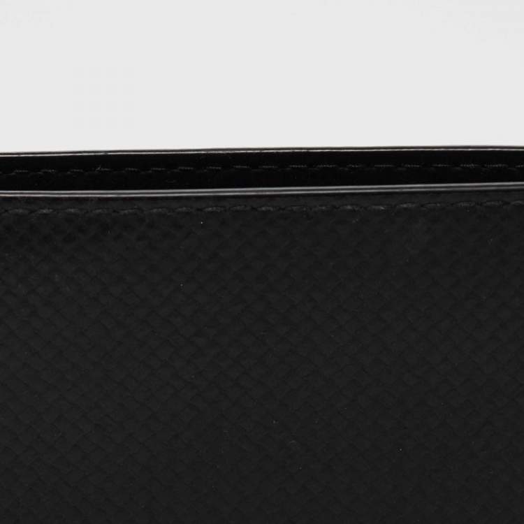 مملوكة مسبقًا Montblanc Black Leather Meisterstuck Bifold Wallet