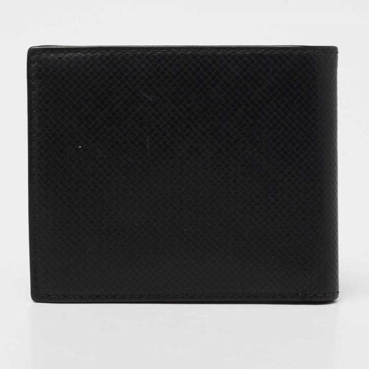مملوكة مسبقًا Montblanc Black Leather Meisterstuck Bifold Wallet