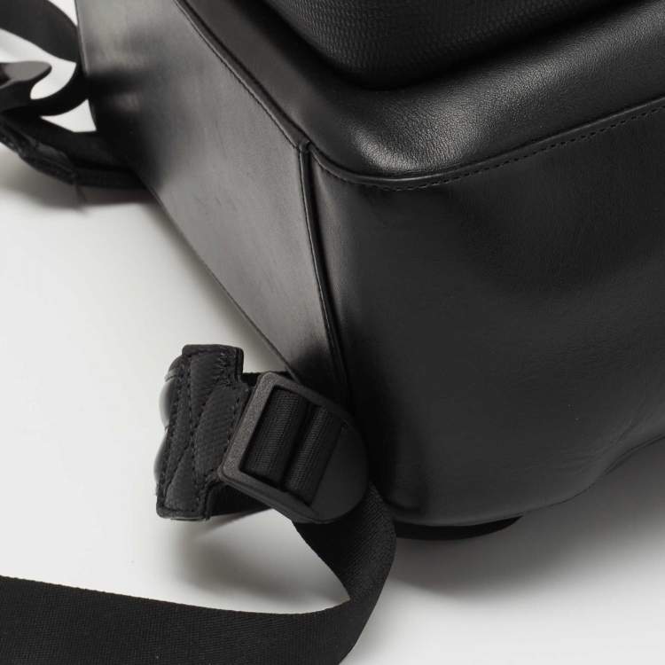 Pre Owned Montblanc Black Leather Meisterstuck Backpack