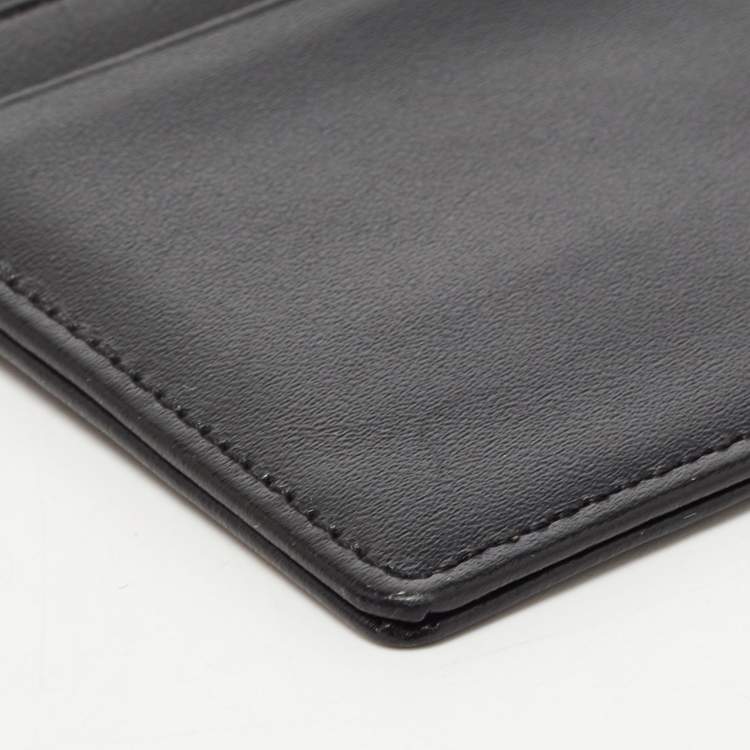 Pre Owned Montblanc Black Leather Meisterstück Pocket 6cc Card Holder