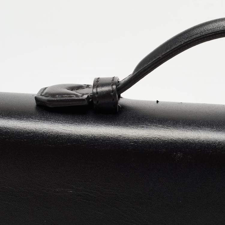 Pre Owned Montblanc Black Leather Meisterstuck Briefcase